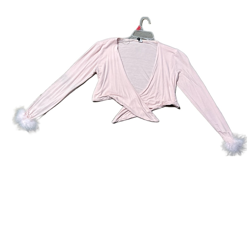 Pink crop top